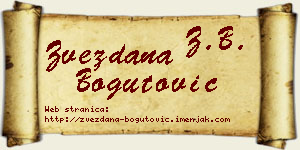 Zvezdana Bogutović vizit kartica